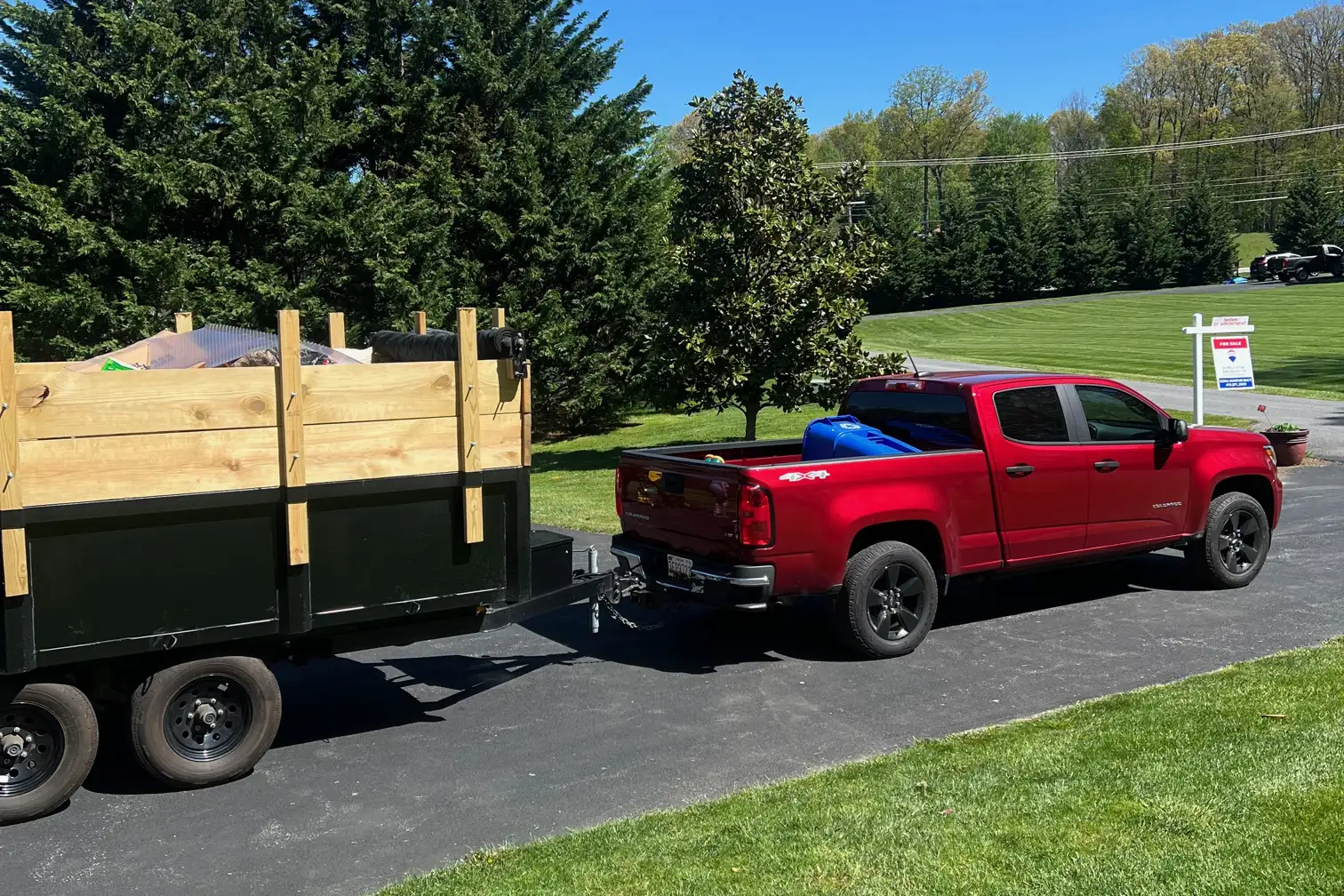junk removal trailer
