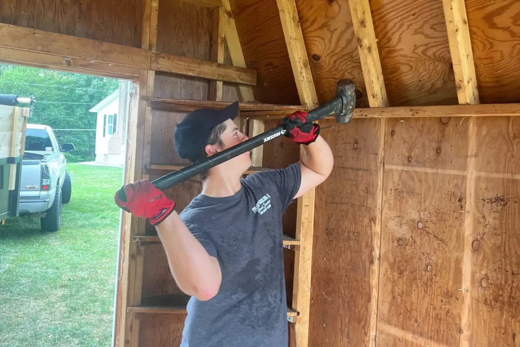 shed demolition and removal